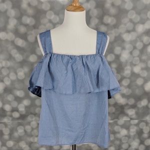 Who What Wear Chambray Tank (NWOT)